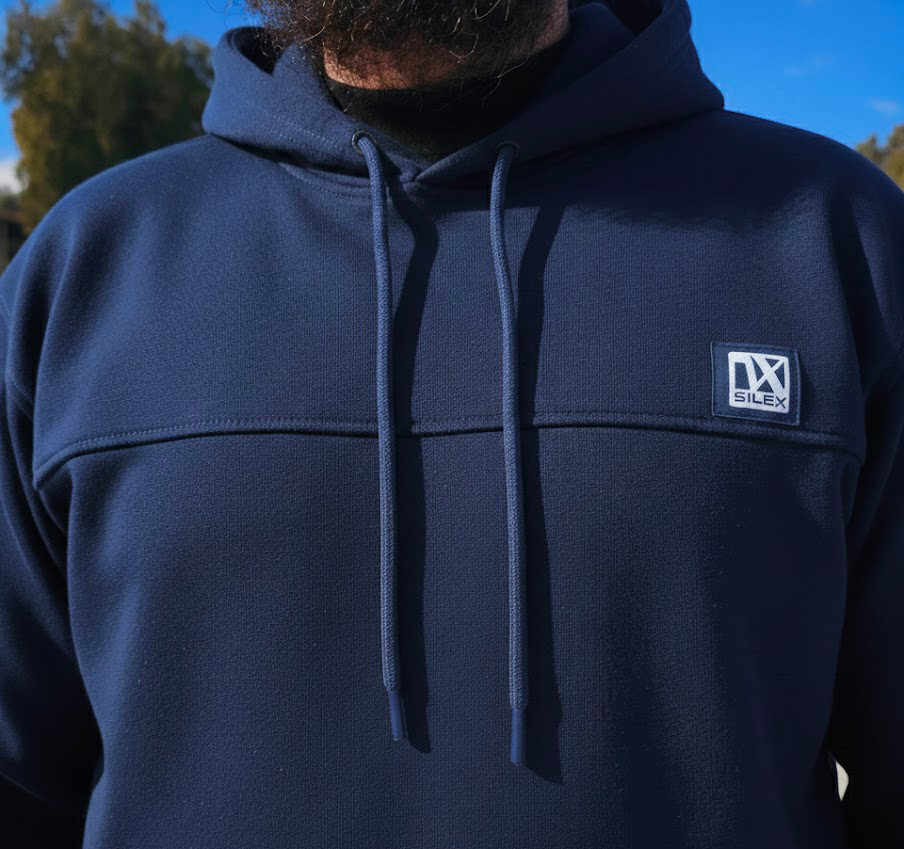 Sweat Capuche Bleu Nuit - Image 2