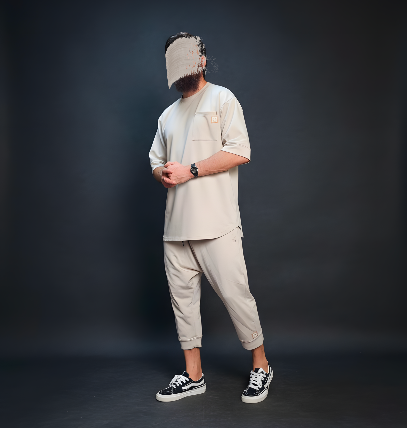 Ensemble Oversize Summer Beige