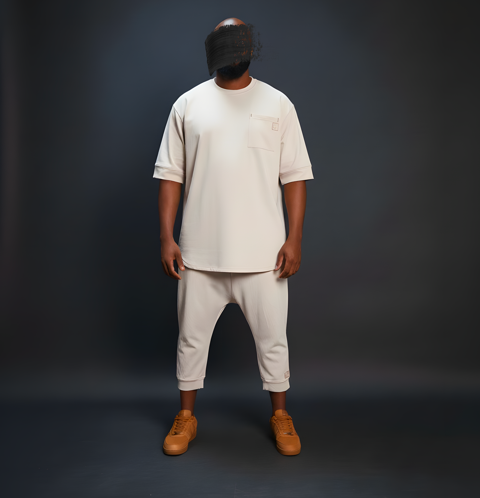 Ensemble Oversize Summer Beige - Image 4