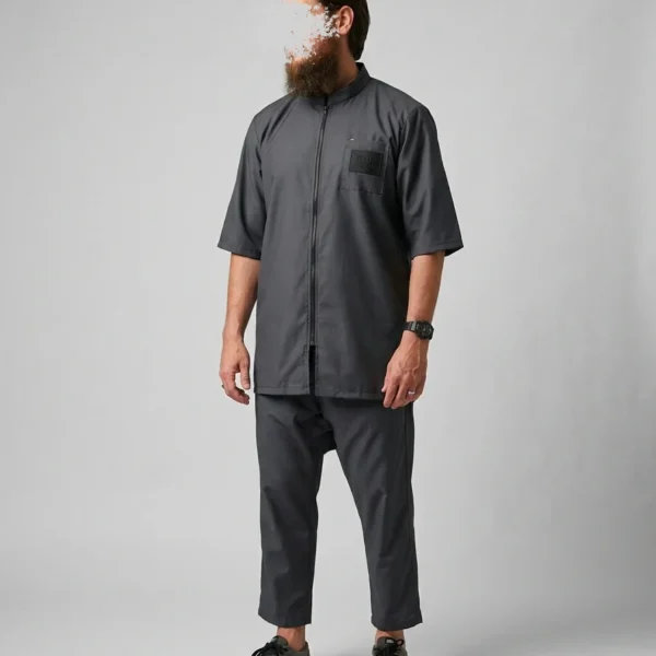 Ensemble Oversize été Classico Summer Gris Souris (fibre de bambou)