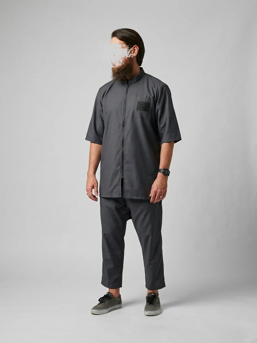 Ensemble Oversize été Classico Summer Gris Souris (fibre de bambou)