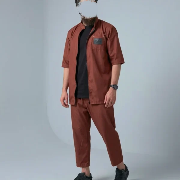 Ensemble Oversize été Classico Summer Brique (fibre de bambou)