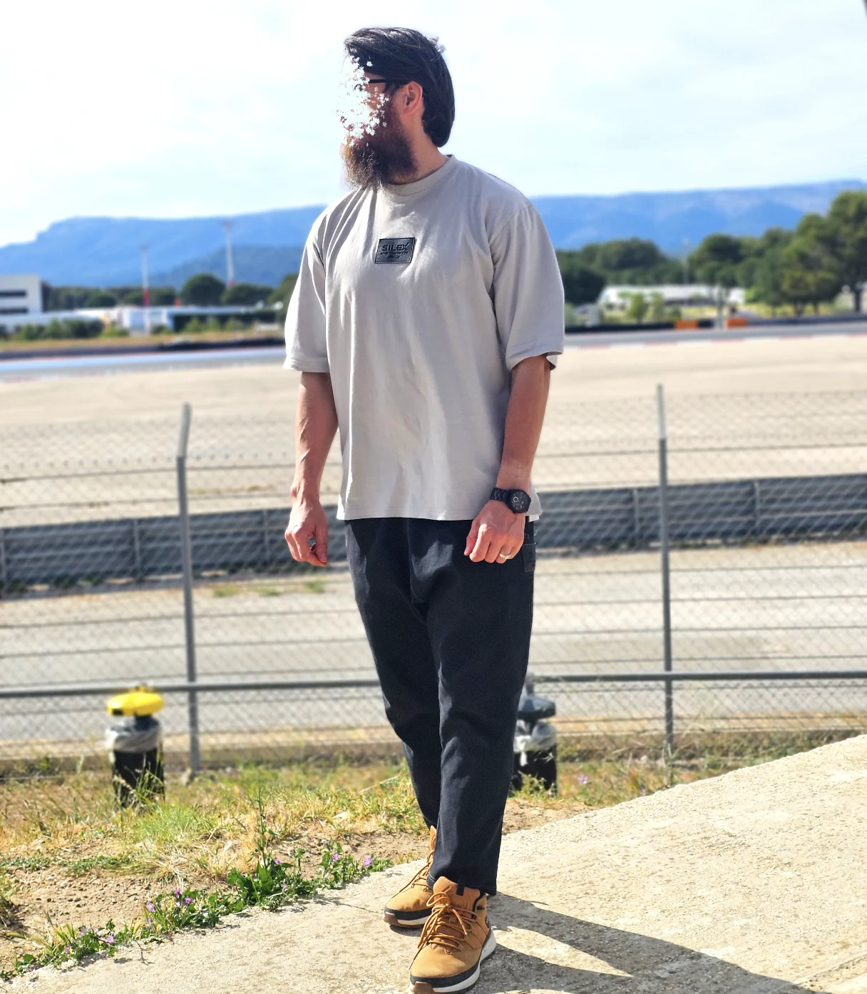 Jean Karott - coupe droite Oversize Homme - noir- Style Streetwear & Urbain | Silex – Image 5