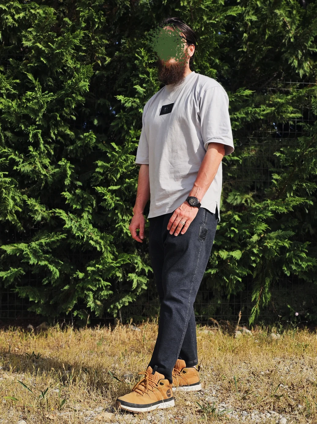 Jean Karott - coupe droite Oversize Homme - noir- Style Streetwear & Urbain | Silex – Image 7