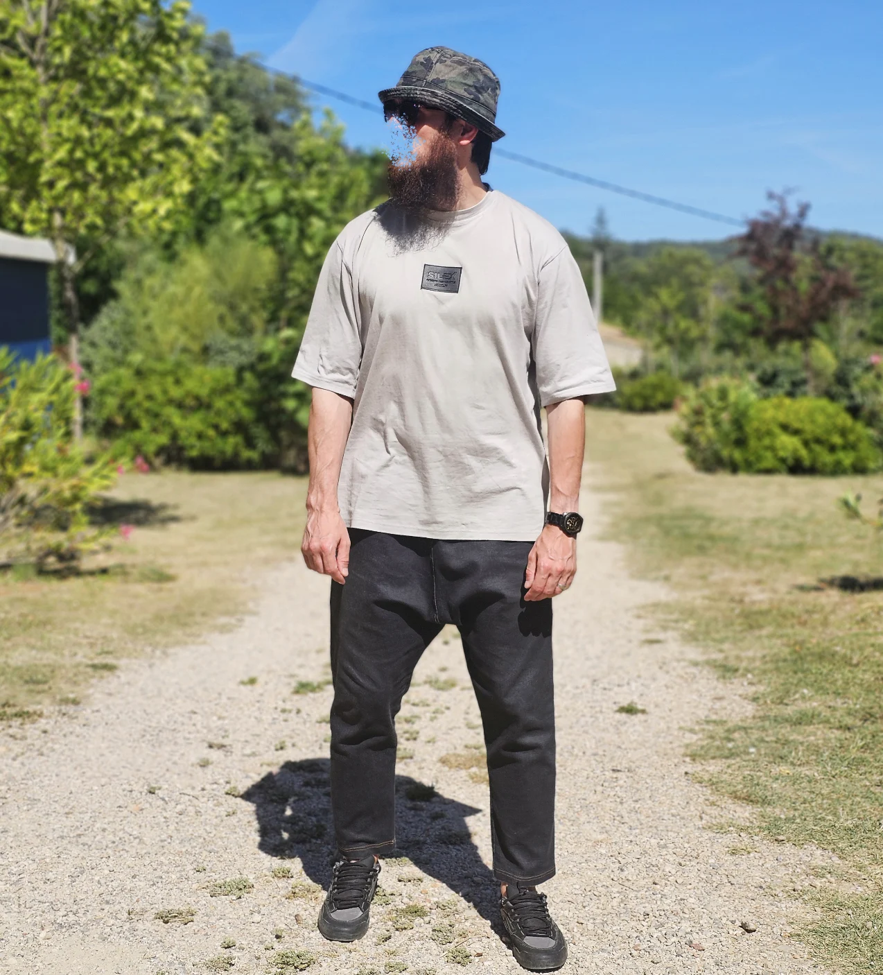 Jean Karott - coupe droite Oversize Homme - noir- Style Streetwear & Urbain | Silex – Image 11