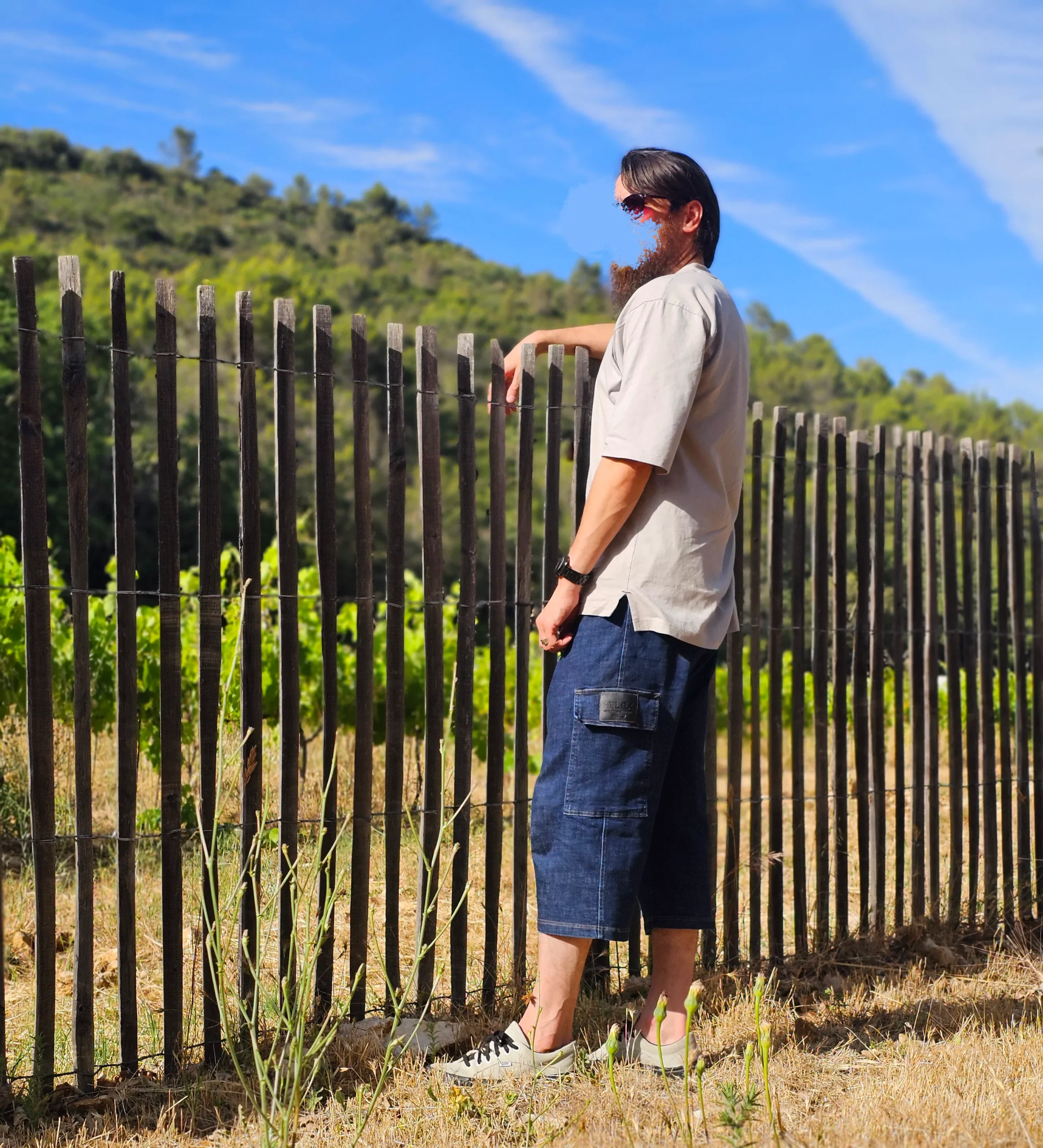 Bermuda Cargo Oversize Homme Bleu- Style Streetwear & Urbain | Silex – Image 8
