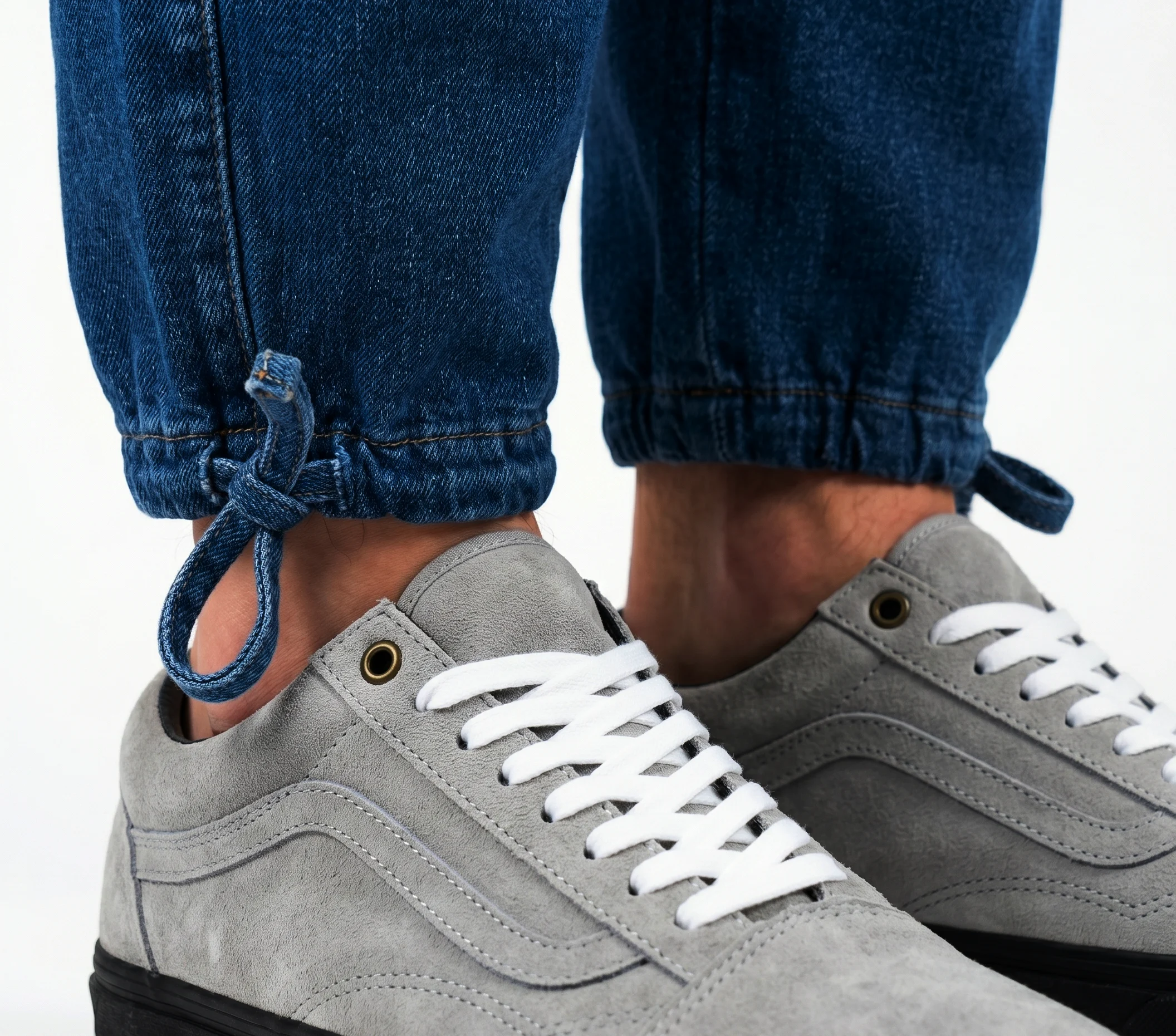 Jean Cargo Oversize Homme bleu brut- Style Streetwear & Urbain | Silex – Image 14